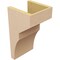 Ekena Millwork 8"W x 8"D x 16"H Wide Monterey Rough Cedar Woodgrain TimberThane Corbel, Primed Tan CORUR08X08X16MONRCPR - alternate 5